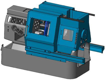 Acme Gridley screw machine guarding for 9/16" and 1" RA-6